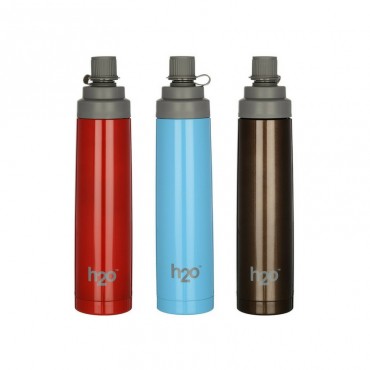 H2O Stainless Steel Water Bottle 800ml SB510